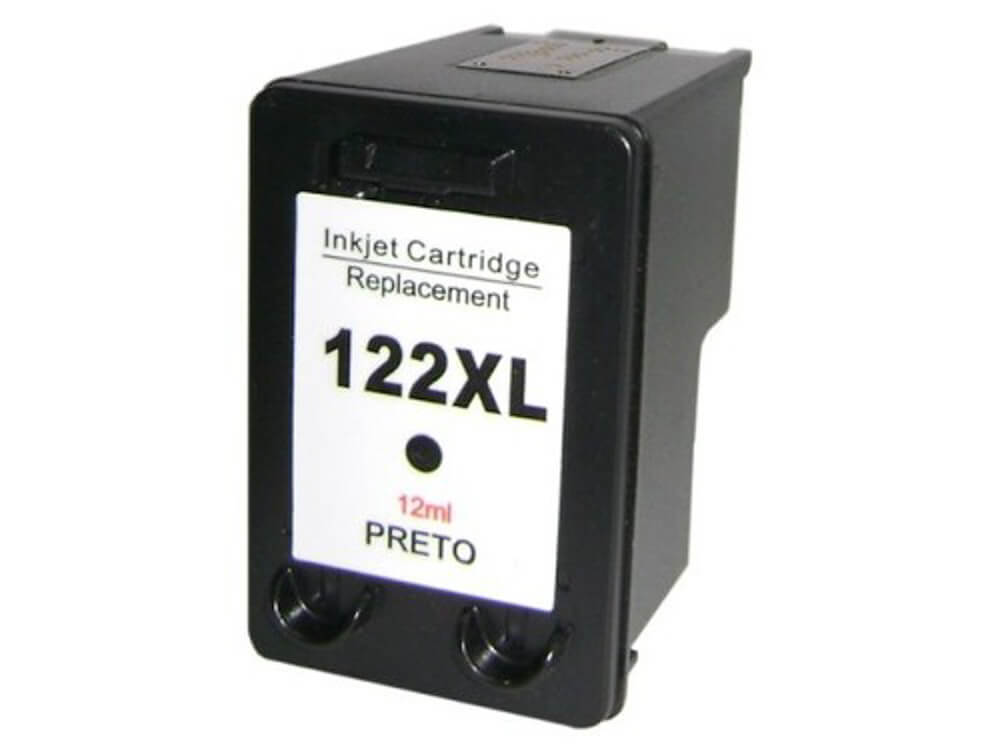 Cartucho de Tinta HP 122 XL 122XL CH563HB Compatível Preto 12 ML